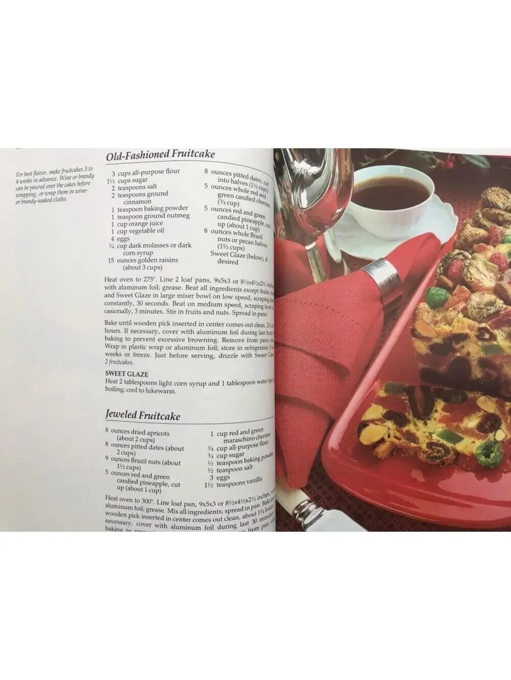 Vintage Betty Crocker's Christmas Cookbook, 1988 Hardcover